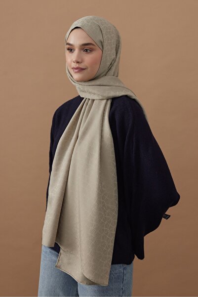 Modakaşmir Σάλι με βοτανικό σχέδιο σειράς Silky Jacquard