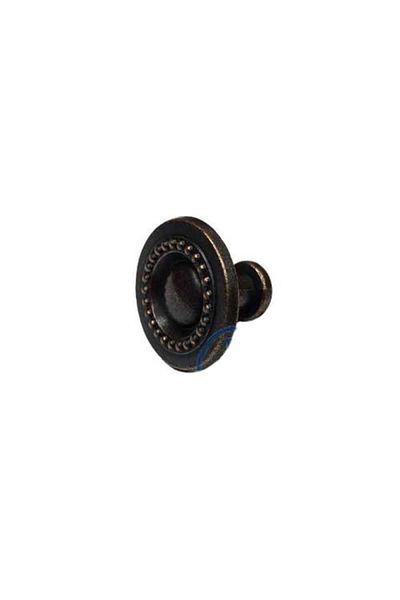Şener collection Decorative Zamak Button - 23X23Mm, Antique, 1 Piece