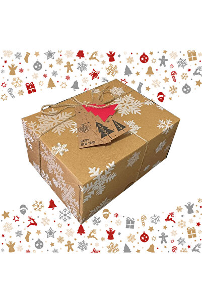 REGALOGİFT Yeni Yıl Hediye Kutusu Yılbaşı Hediyesi 64