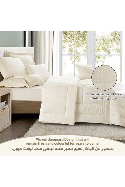 Donetella طقم لحاف دمشقي مكون من 5 قطع بمقاس فردي 170×230 سم