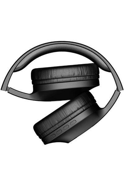 RİVERSONG Rhythm L9 Over-Ear Wireless Headphones with Foldable Design, 25Hrs Play time, Memory Form Headphone