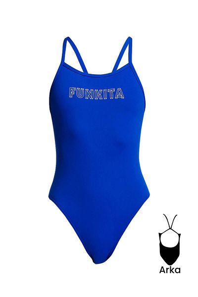 FUNKİTA Costum de baie Funkita SS Ice pentru antrenament pentru fete, bretele subțiri