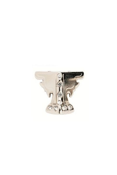 Şener collection Nickel Butterfly Stone Wooden - Chipboard Chest Leg, Box Leg 2.5 cm