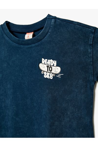 Koton Set pantaloni scurți și tricou imprimat din bumbac