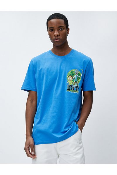 Koton Rick And Morty T-Shirt Cotton Licensed Printed