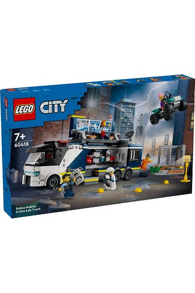 LEGO Φορτηγό City Police 60418 - Σετ Κατασκευών για Ηλικίες 7 ετών και άνω (674 ΤΕΜΑΧΙΑ)