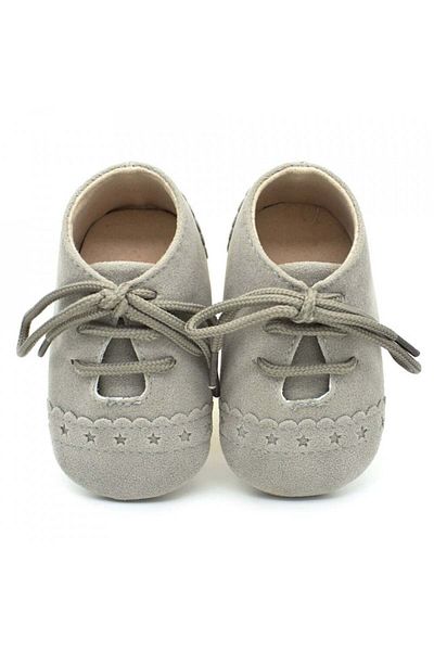OEM Drool elegant baby shoes Color: Gray, Size: 12-18 months