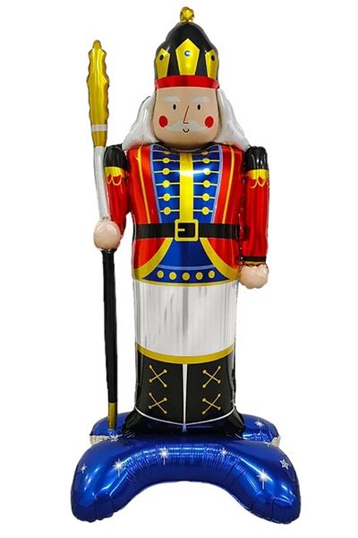 Laviyosa Footed Spear Lead Soldier Foil Balloon Christmas Foil Balloon Ornament