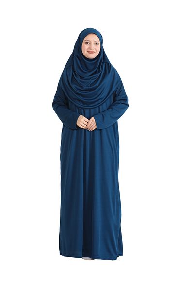 Modish Group Prayer Dress - Pouch, Scarf and Rosary Ready, Hijab Clothing and Turban Set