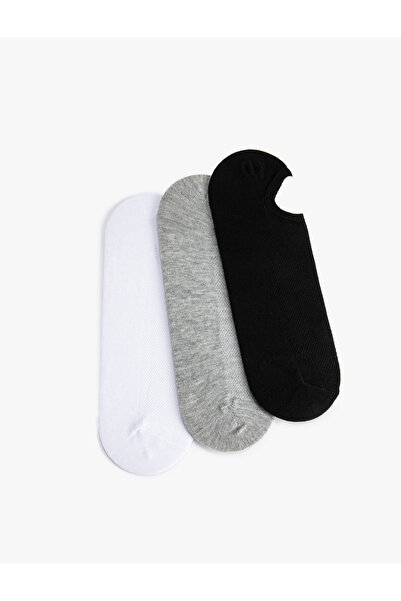 Koton 3 db-os alapcipő zokni készlet - tarka