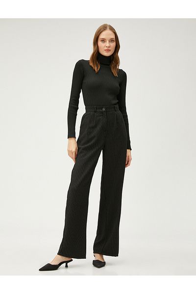Koton Turtleneck Sweater Slim Cut