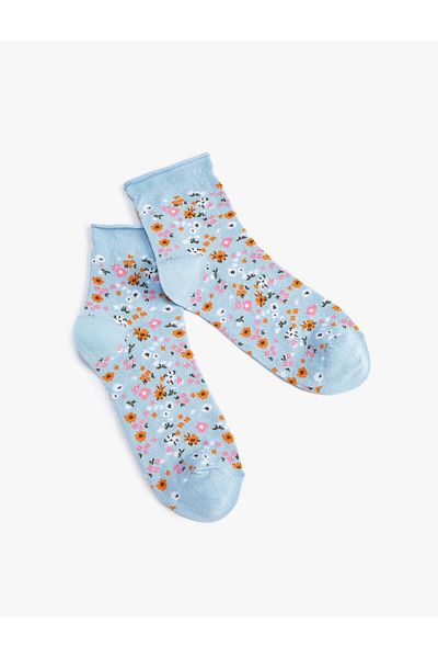 Koton Sosete Floral Socket