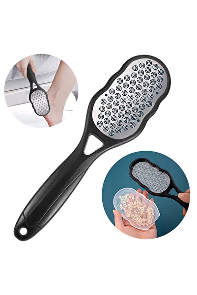 Monte Lua Ayak Nasır Törpüsü - Ölü Deri Temizleme Aparatı Paslanmaz Çelik, Pe...