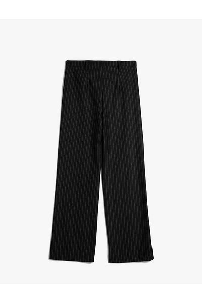 Koton Wide Leg Fabric Trousers High Waist Comfortable Fit