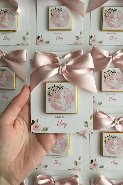 Mapel 20 adet Çikolata kartı doğum günü, babyshower,  doğum hediyeliği,