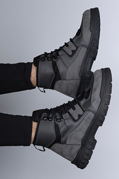 Riccon Μαύρα καπνιστά ανδρικά μποτάκια0012808