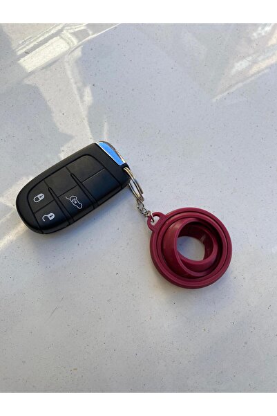 Fiat Araba Anahtarlık Gyro Kırmızı