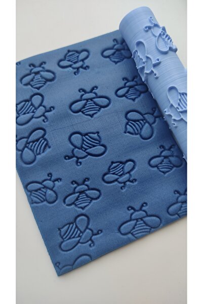 Roll3d Polimer Kil Desen Verici Merdane, Seramik Desen Oklavası, Polimer Kil ...