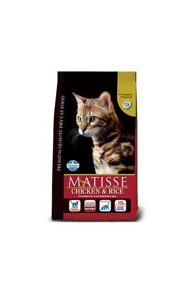 Farmina Matisse Chicken & Rice Cat Food, 1.5Kg-Pack of 2