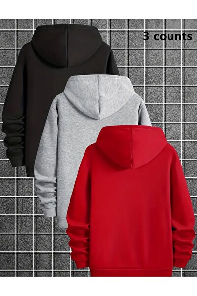 caddekombin 3-компонентен комплект Калифорния Swiker с мотиви 2-слойна блуза от шерпа