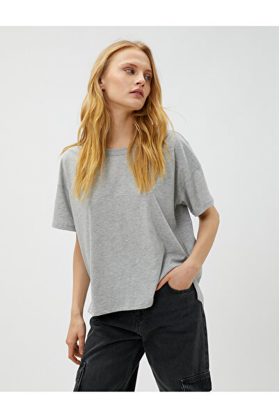 Koton Tricou Relax Fit din bumbac cu mânecă scurtă