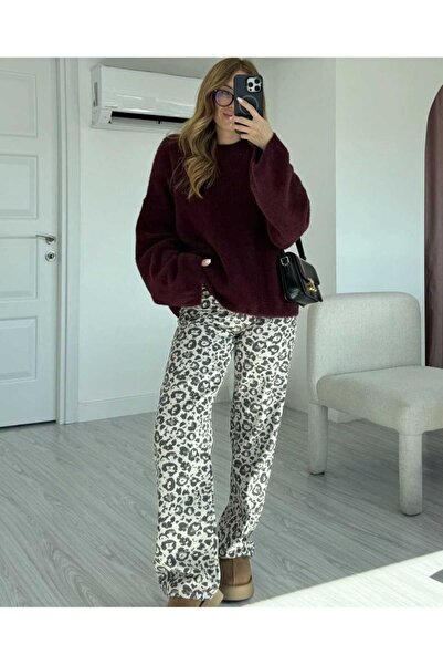 Butik Γυναικείο πλεκτό βελούδινο πουλόβερ De Pose