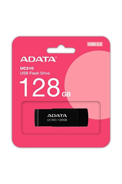 Yerli ذاكرة فلاش سوداء سعة 128 جيجابايت USB3.2 Gen1 من Adata