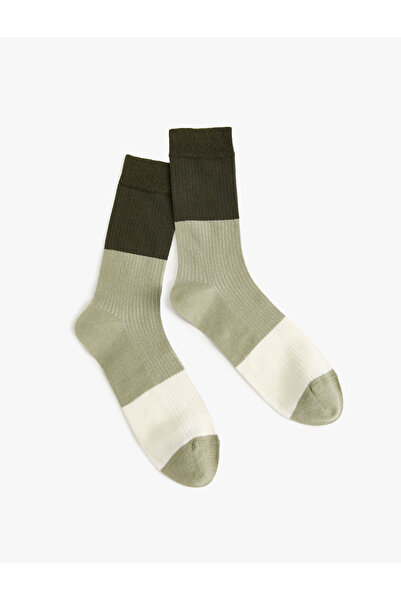 Koton Socket Socks Color Blocked
