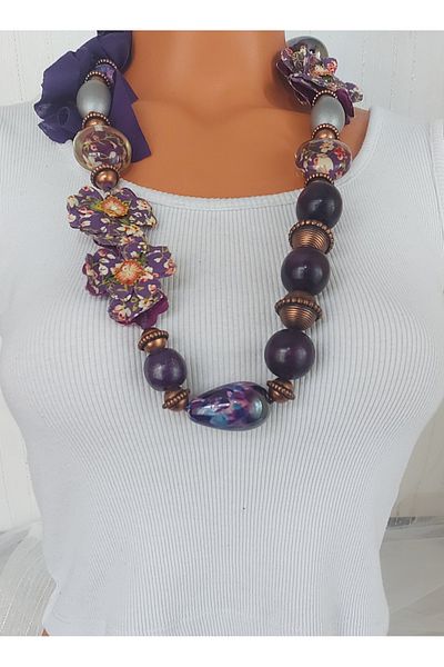Virgo Epoxy Flower Necklace