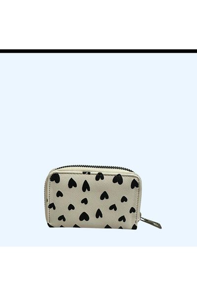UCR HOME Heart Pattern Faux Leather Women's Wallet