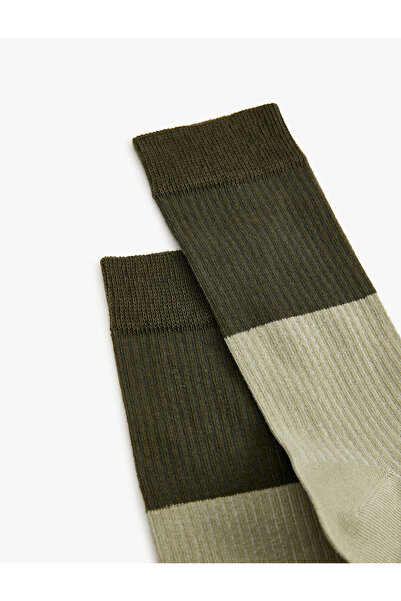 Koton Socket Socks Color Blocked