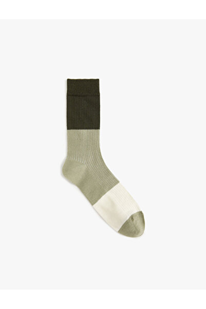 Koton Socket Socks Color Blocked