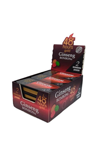 polen marketing 48 Hours Gold Ginseng Bonbons 12 Adet