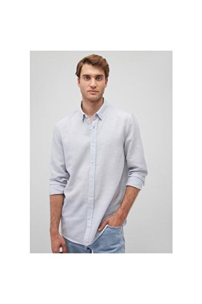 Mavi UZUN KOL GÖMLEK