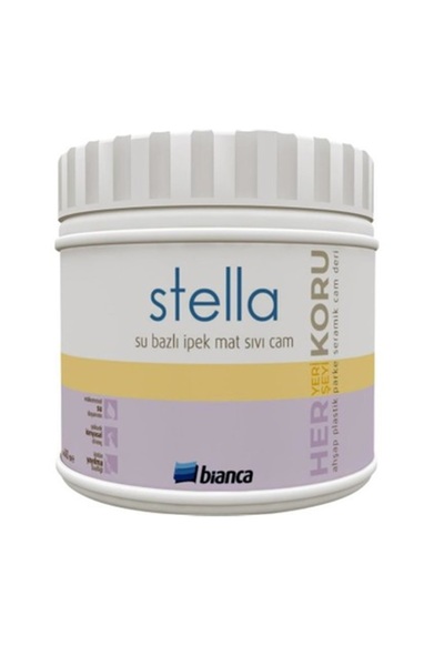 Bianca Stella Su Bazlı Vernik Sıvı Cam 500 Ml İpek Mat
