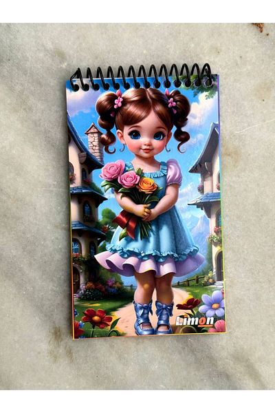 LİMON DEFTER Paperback Spiral Notepad (16X10)