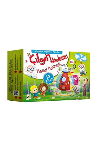 Damla Yayınevi Çılgın Dedemin Masal Makinesi 2.ve 3.sınıf- 10 Kitap