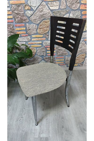 COVER TEKSTİL Σιδερένια Καλύμματα Καρέκλας Εστιατορίου Ύφασμα Ζακάρ