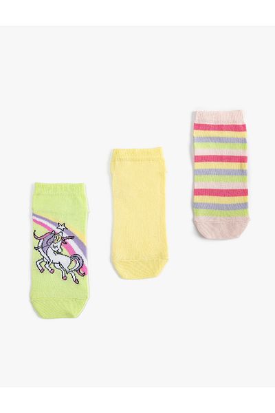 Koton Set șosete Unicorn 3 piese multicolore