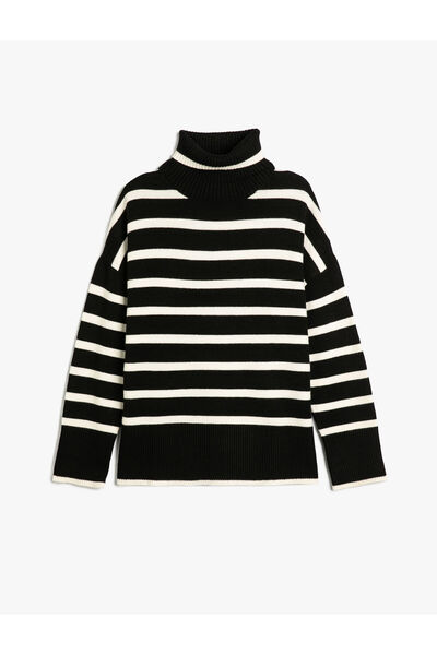 Koton Boğazlı Kazak Düşük Omuzlu Regular Fit