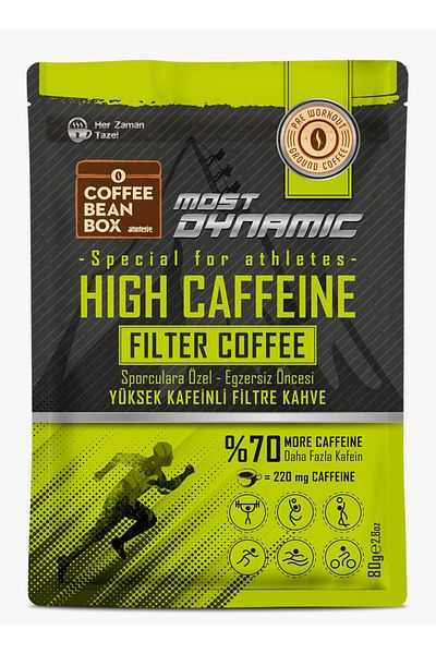 Altıntelve Most Dynamic High Caffeine Filter Coffee 10 X 80 Gr Economic Package