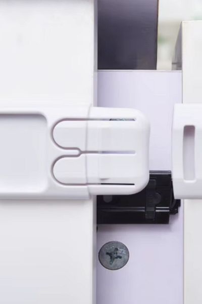 tafce 2 Pieces of Resealable Children's Drawer Cabinet Corner Safety Lock