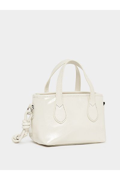 Styli Patent Handbag with Double Handle