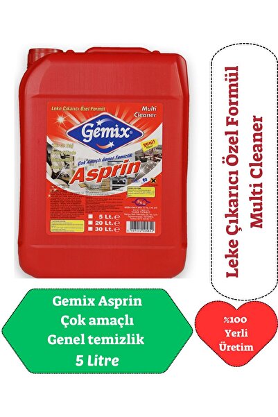 GEMİX Gemix Asprin Genel Temizlik 5 Kg