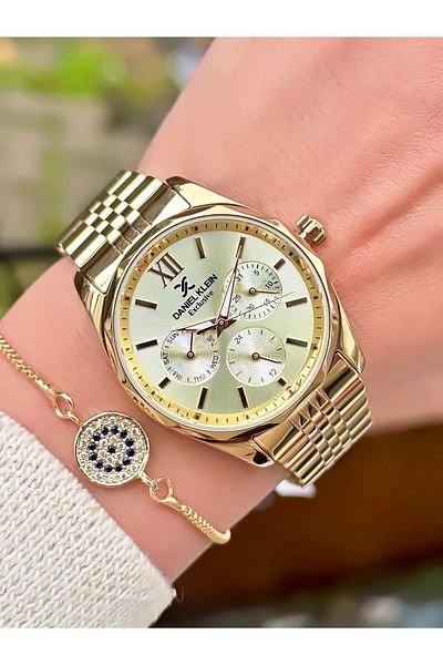 Daniel Klein Exclusive Series Women's Wristwatch. Internal Functions Active, Stylish and Durable Steel Band