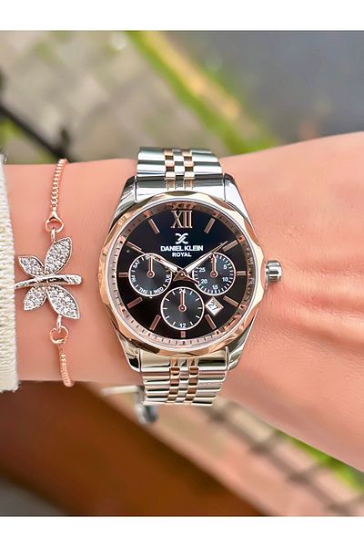 Daniel Klein New Season Jubilee Cord Women's Wrist Watch