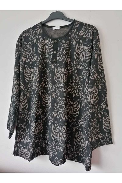 anne moda ankara Plus Size Soft Finding - Winter, A Model