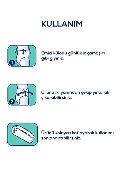 MEDCARE Maxi Emici Külot 8 Damla Large 60 Adet 2*30 luk paket