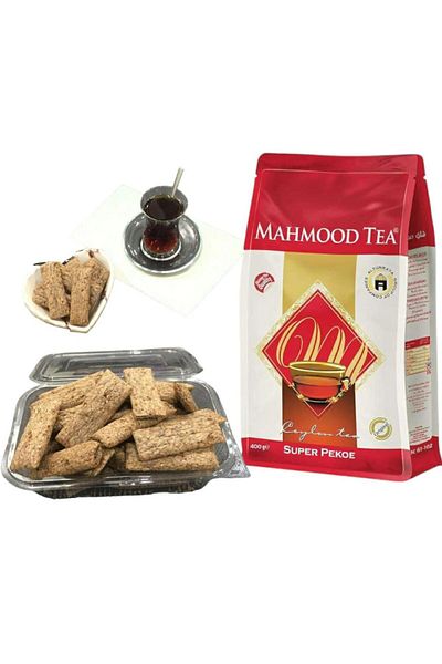 Mahmood Tea Mahmood 400g and 250g Bambuk Wafer - Tea Side Crispy Cream, Snack
