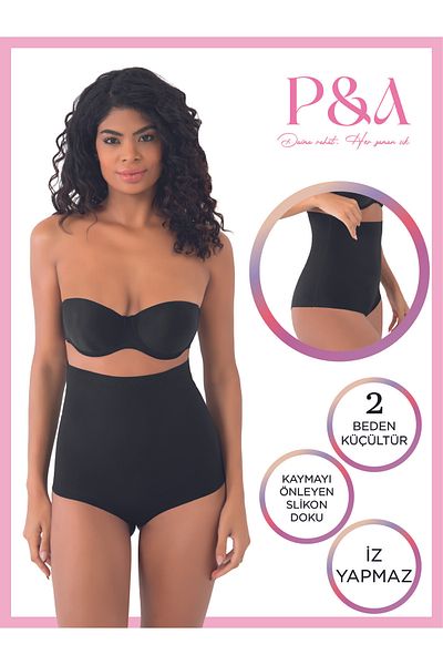 SOFT Pa Clothing Laser Cut High Waist Slip Corset No Trace Two Sizes Shrink Non-Slip Silicone Texture